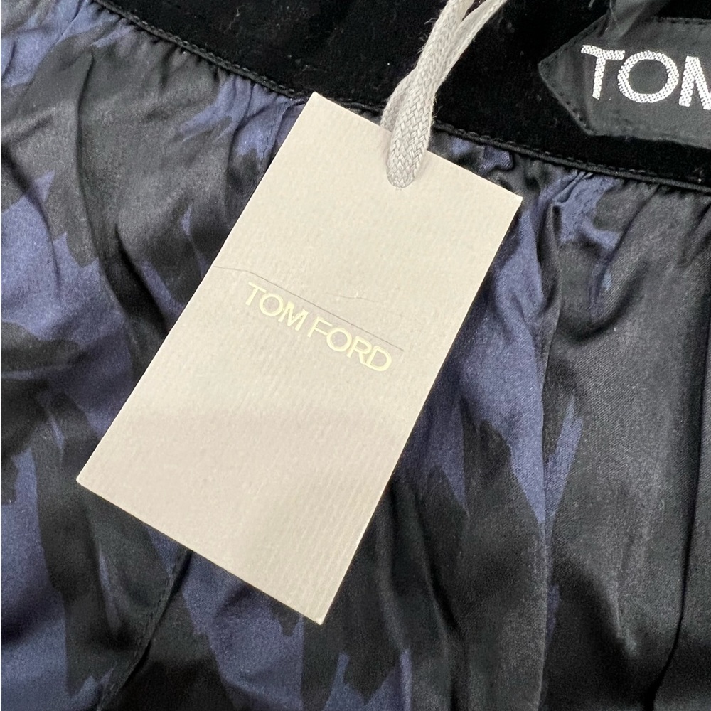 Tom ford ABSTRACT ZEBRA SILK PAJAMA PANTS - Picture 7 of 8